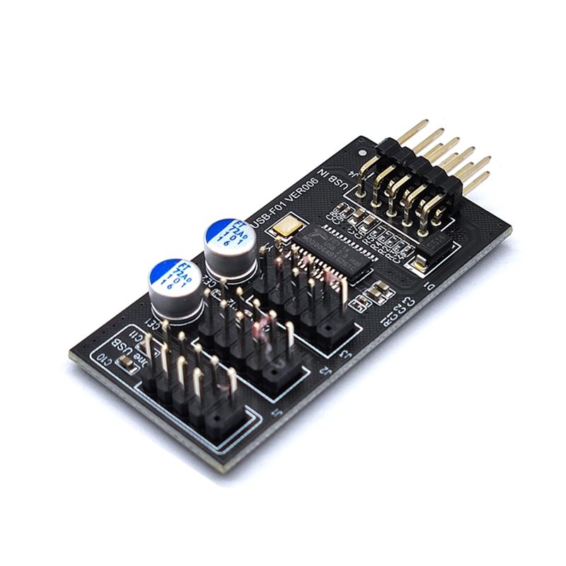 Usb Hub - Connettore hub USB ABQX 9Pin, splitter