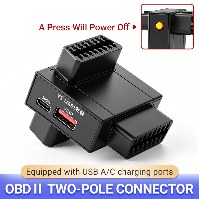 Usb Charger - Adattatore splitter OBD2 da 1 a