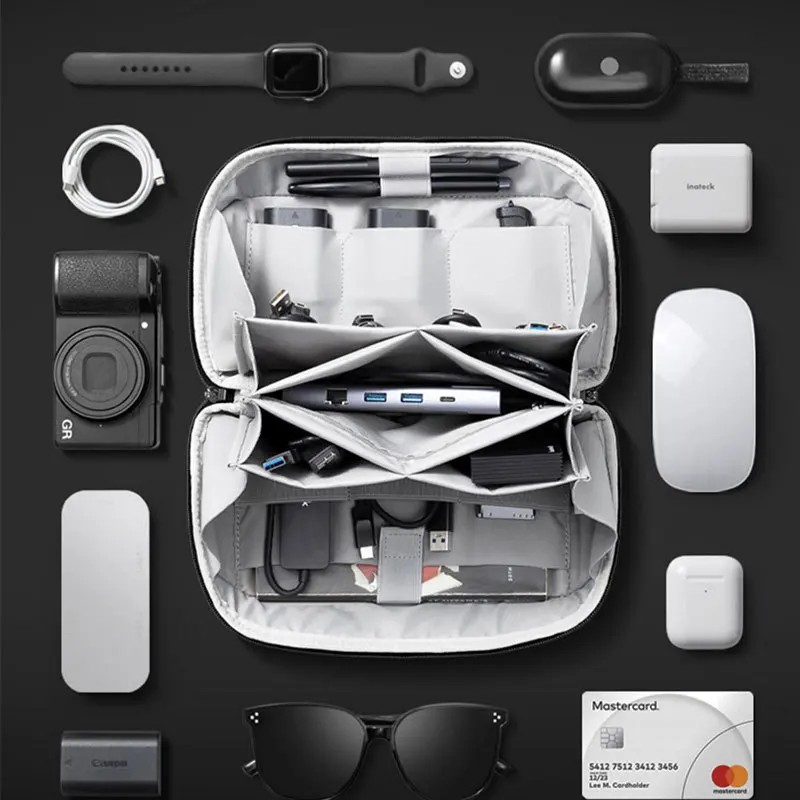 Power Bank - Borsa multifunzionale per accessori digitali, versione
