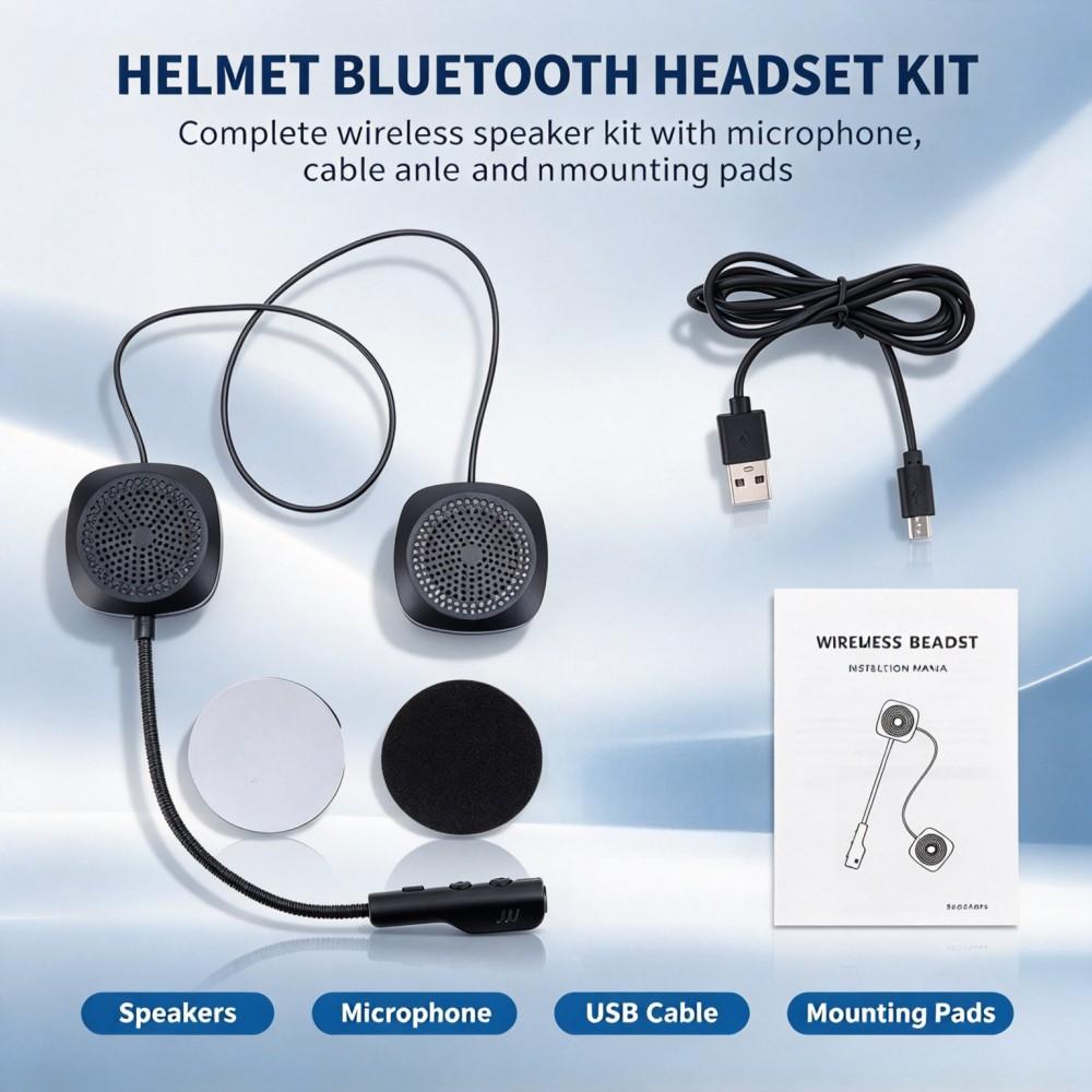 Bluetooth Speaker - Auricolare Bluetooth per casco da motociclista,