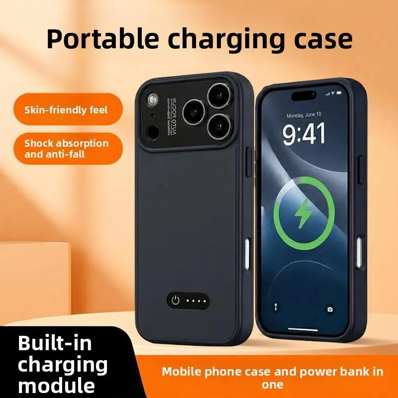Power Bank - Custodia con batteria per iPhone 17
