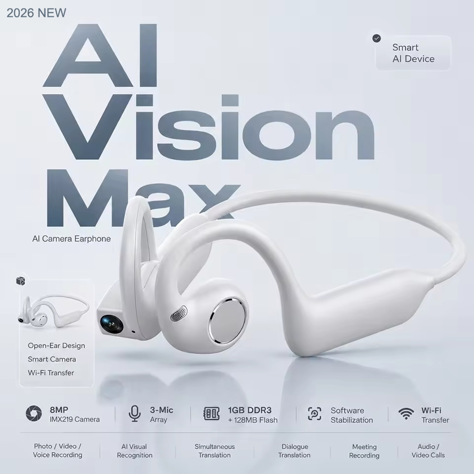Headphones Wireless - NUOVI Auricolari a Conduzione Ossea con