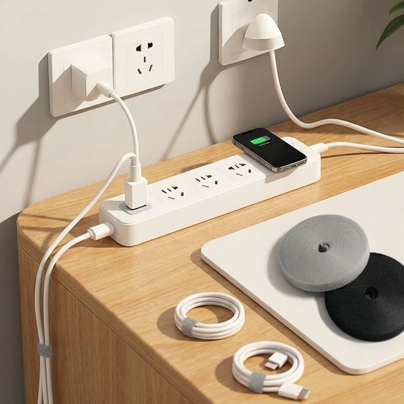 Cable Organizer - Organizzatore di cavi, nastro adesivo con