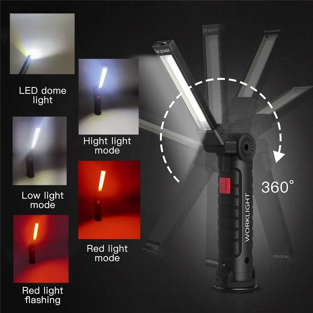 Torcia portatile a LED COB Lam - Power Bank recensione e prezzo