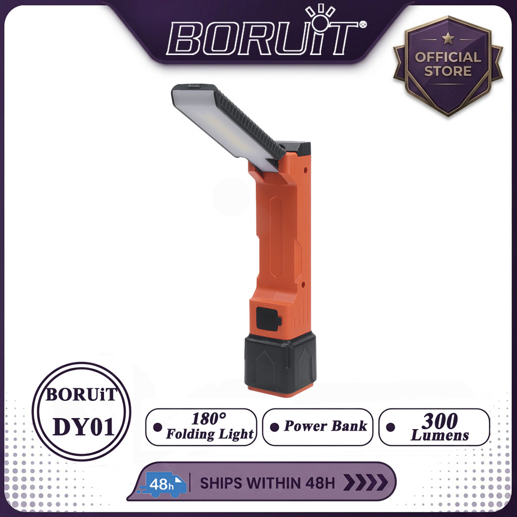 BORUiT 300LM LED Lampada da la - Power Bank recensione e prezzo