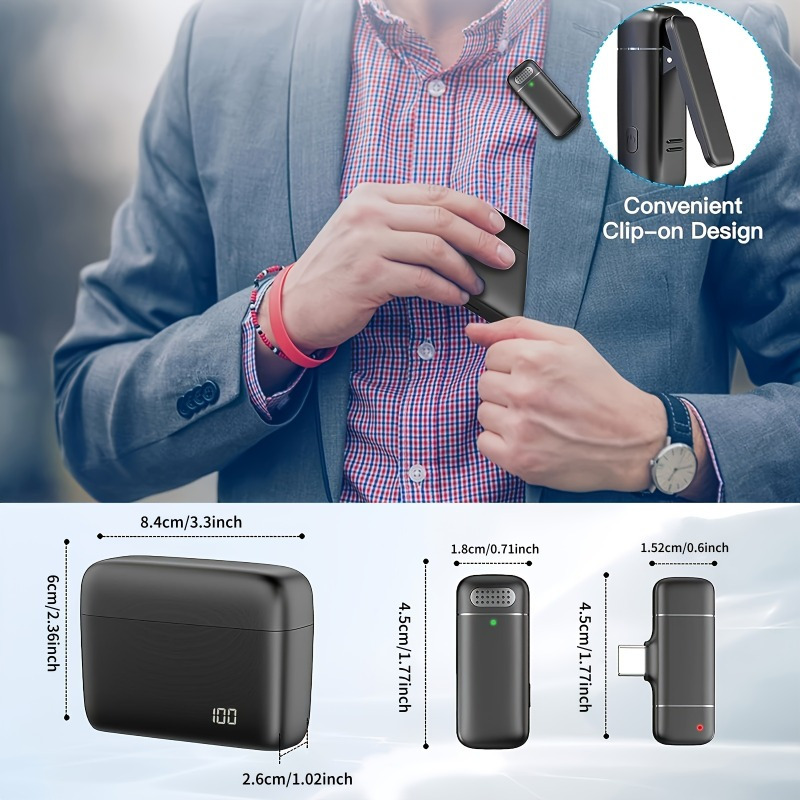 Microfono Lavalier Wireless co - Usb Charger recensione e prezzo
