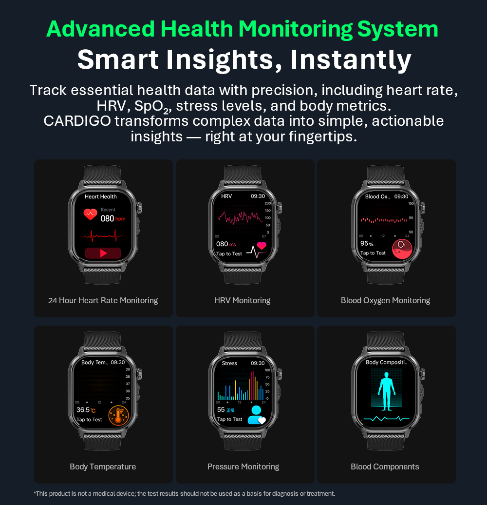 VALDUS CARDIGO Smartwatch per  - Smart Watch recensione e prezzo